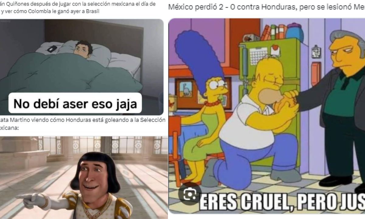La Selección de México perdió 2-0 ante Honduras en la Nations League y los usuarios respondieron a la derrota con memes.