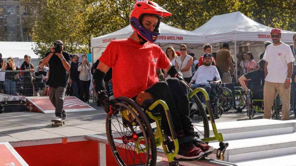 Foto:AFP|La antorcha paralímpica de París-2024 iniciará su recorrido en Inglaterra