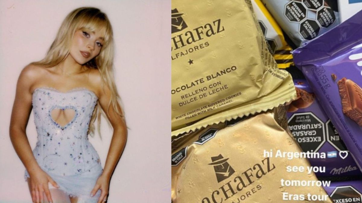 Sabrina Carpenter, se viralizó en redes tras probar los dulces típicos de Argentina