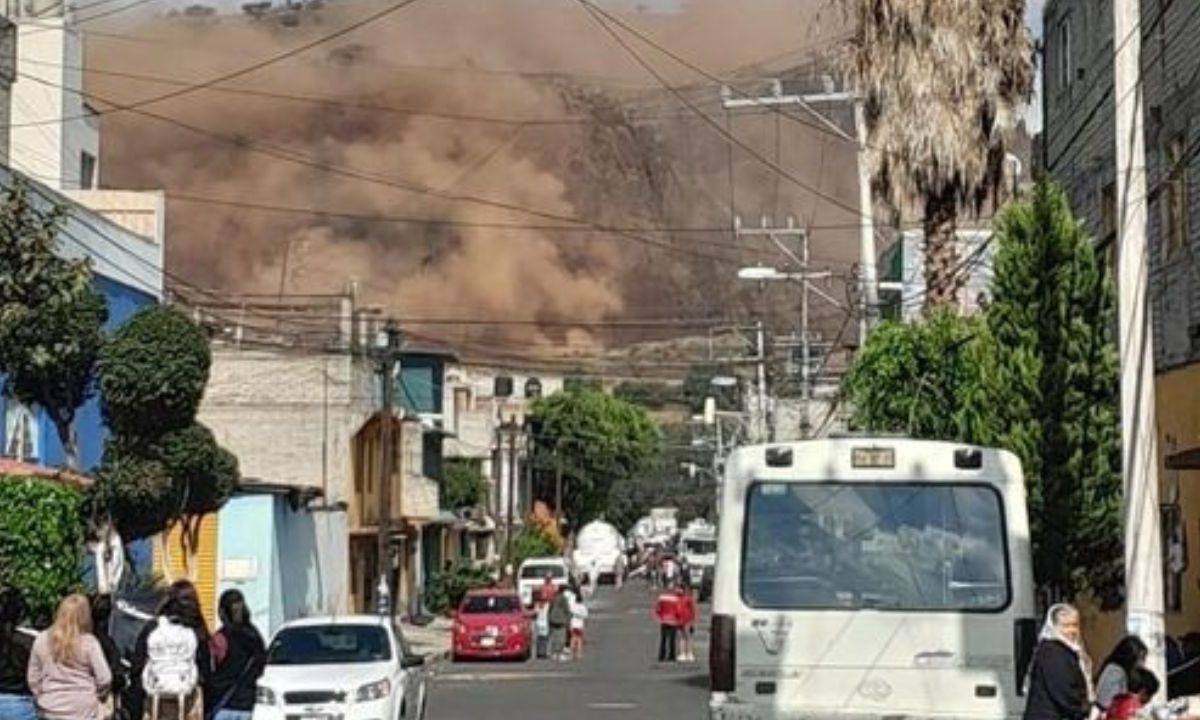 Desmienten desgajamiento del cerro “Las Minas” en Iztapalapa tras sismo