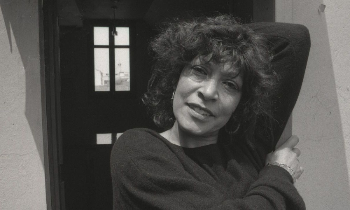 Cristina Pacheco fotografiada por Pedro Valtierra el 28 de marzo de 1990.