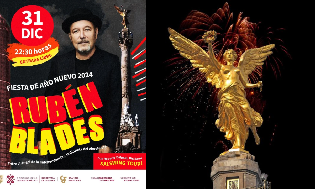 Año Nuevo: horarios y artistas que se presentarán en concierto en el Ángel de la Independencia