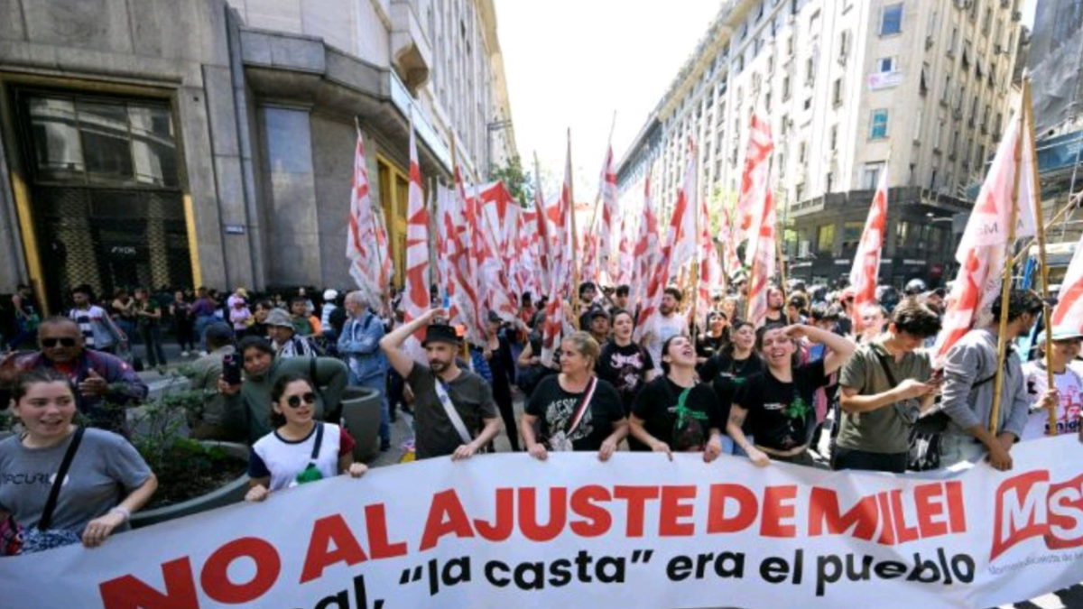 manifestación argentina