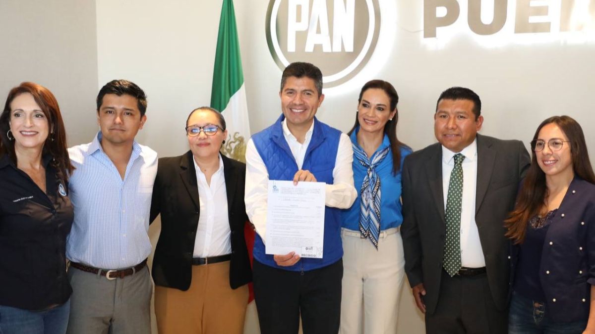 Eduardo Rivera va por gubernatura con la alianza Mejor Rumbo para Puebla