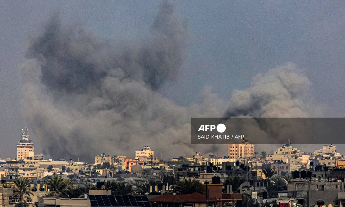 Bombardeos en Franja de Gaza