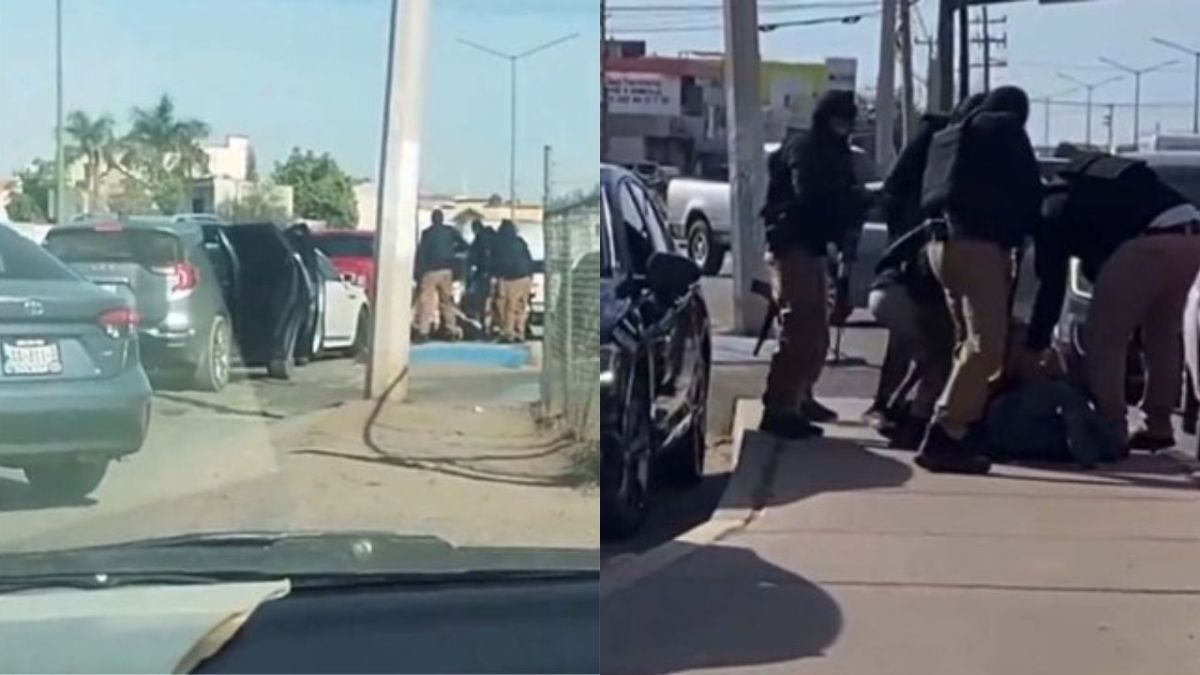 VIDEO: Civiles armados secuestran a hombre en Hermosillo