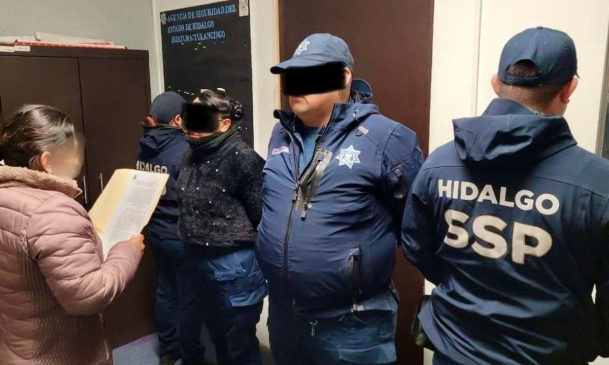 Tres agentes de la Secretaría de Seguridad Pública de Hidalgo fueron detenidos tras ser señalados de robar su dinero a un automovilista