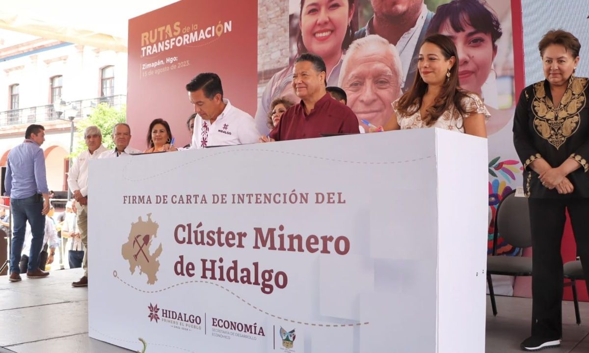 Bajo la visión del gobernador Julio Menchaca y del titular de la Sedeco, Hidalgo avanza hacia el rescate de la actividad minera