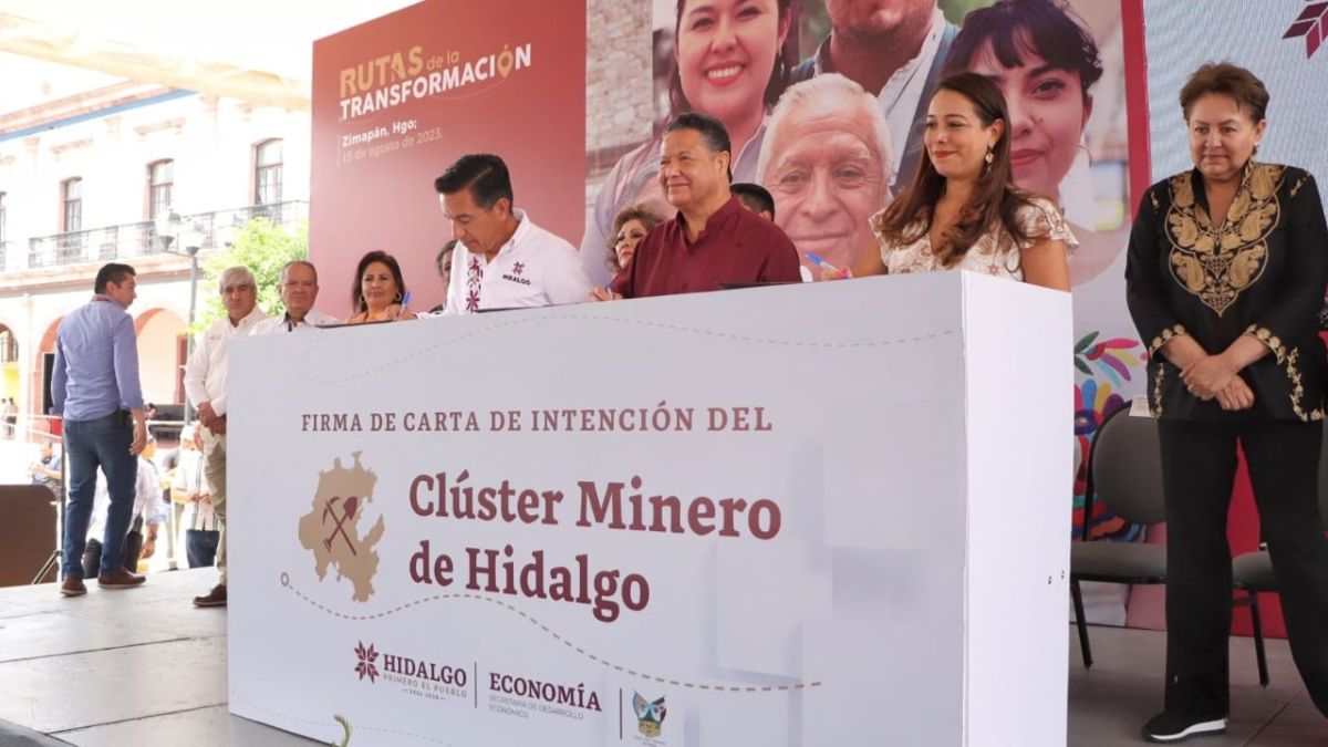 Bajo la visión del gobernador Julio Menchaca y del titular de la Sedeco, Hidalgo avanza hacia el rescate de la actividad minera