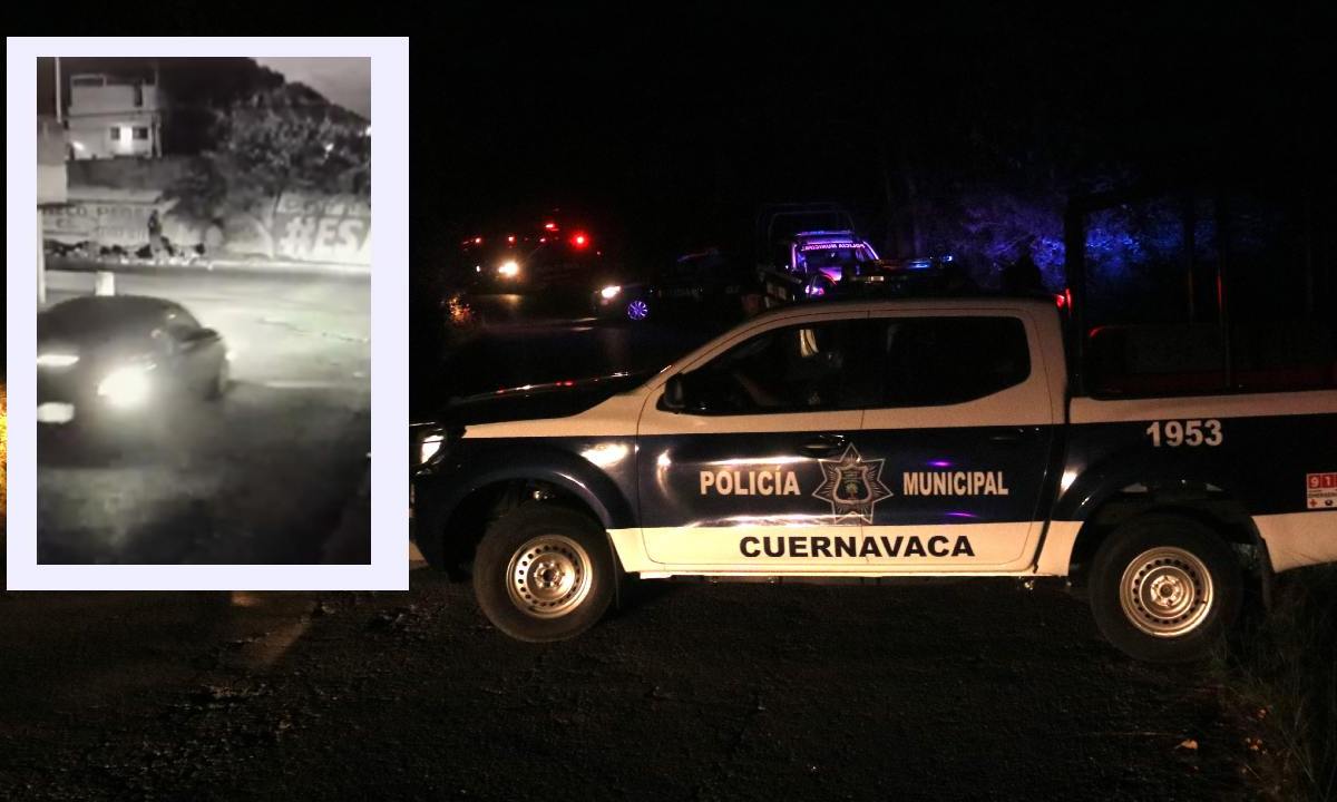 En redes sociales circula un video en el que se captó el momento en el que un hombre fue asesinado en Cuernavaca, Morelos.
