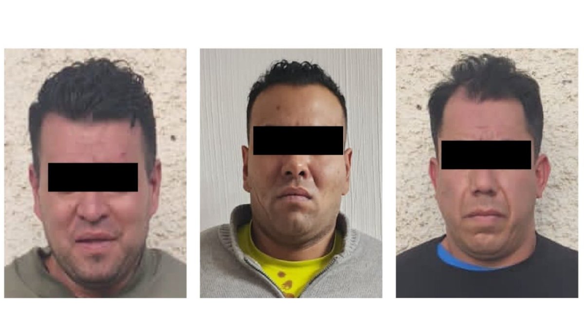 Personal de la SSC de la CDMX detuvo a tres integrantes de un grupo delictivo dedicado al robo de vehículos.