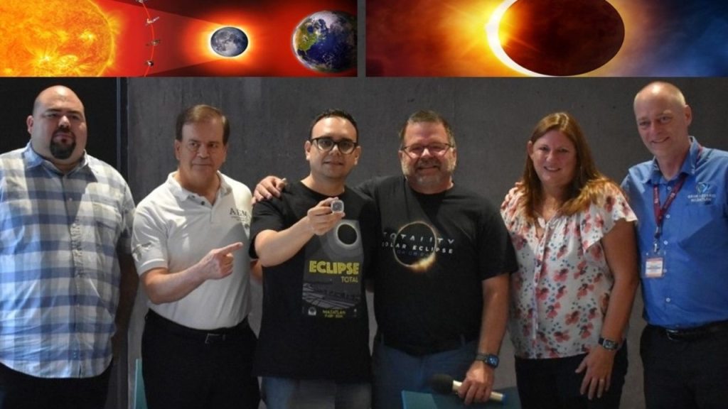 La Agencia Espacial Mexicana trabajará en conjunto con la NASA y la Sociedad Astronómica Mazatleca, en la actividad del Eclipse Total de Sol