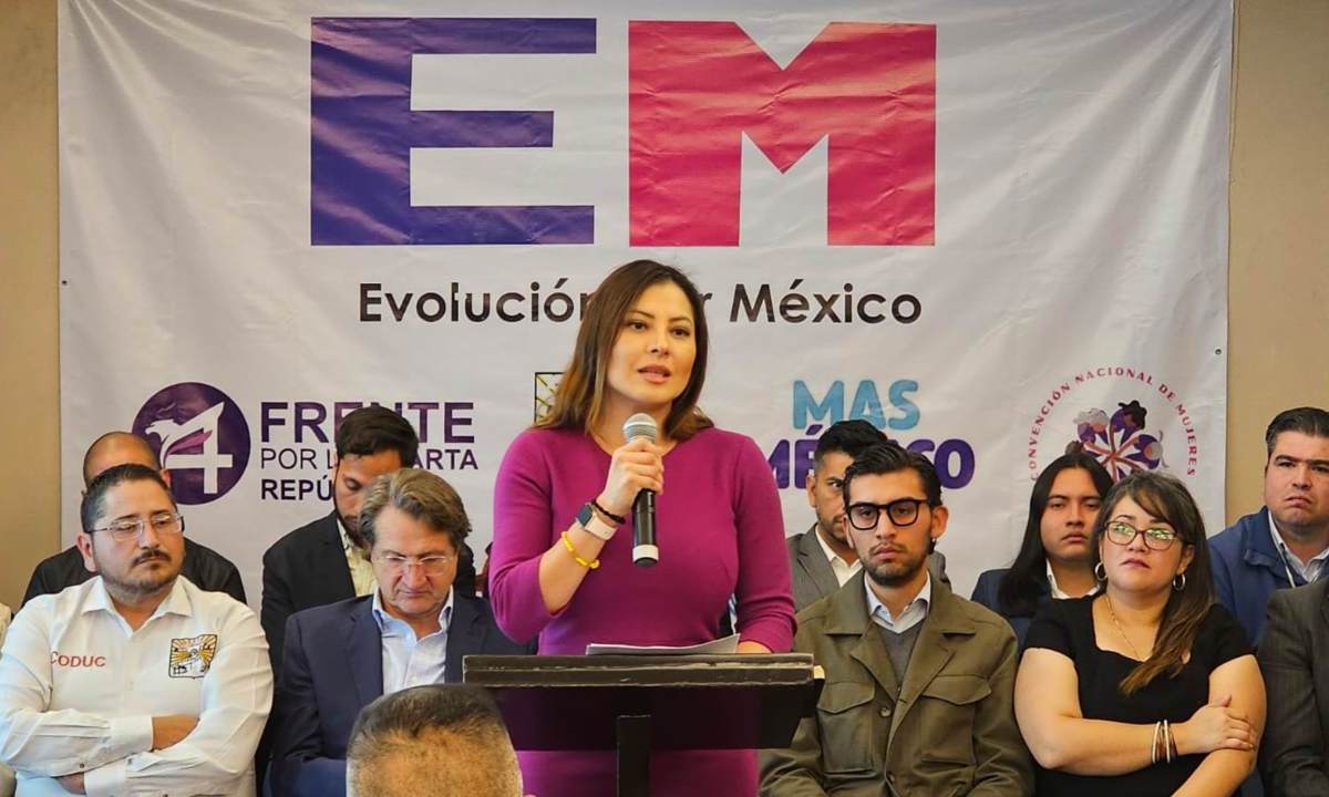 La organización Evolución por México manifestó su respaldo a Claudia Sheinbaum de cara a las elecciones federales de 2024