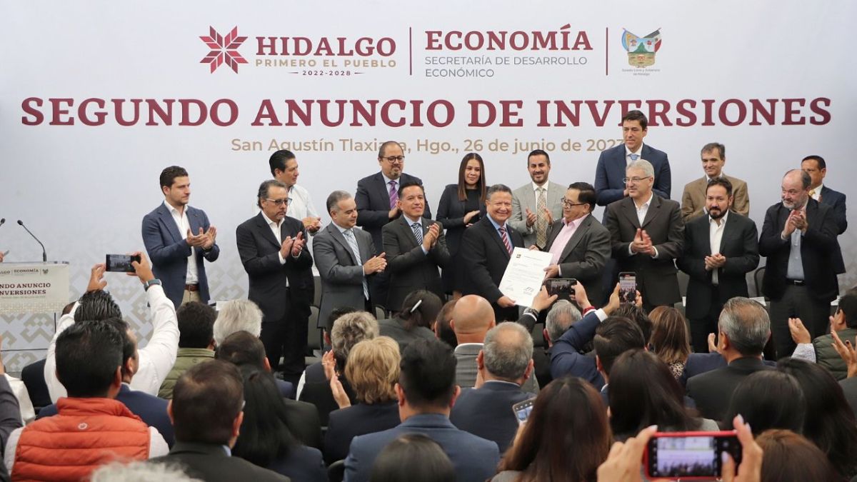 Hidalgo ha logrado consolidarse como un referente a nivel nacional en inversiones.