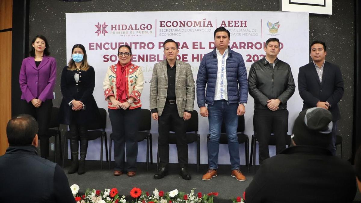 El gobierno de Julio Menchaca llevó a cabo el 'Encuentro para el Desarrollo Sostenible Hidalgo 2023: Energía y Economía Circular'