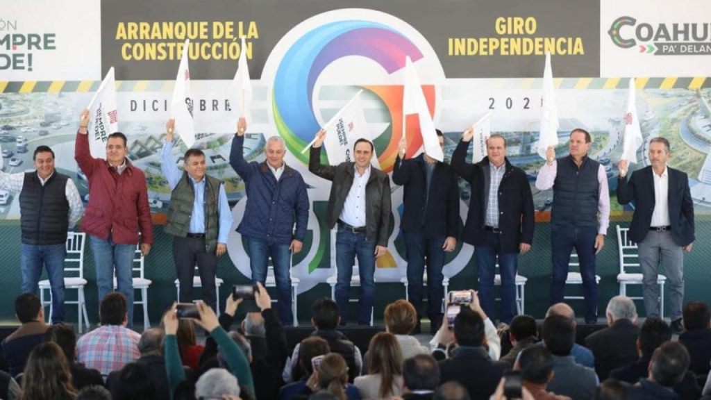El gobernador de Coahuila, Manolo Jiménez, anunció el arranque del programa Giro Independiente para mejorar la seguridad e infraestructura