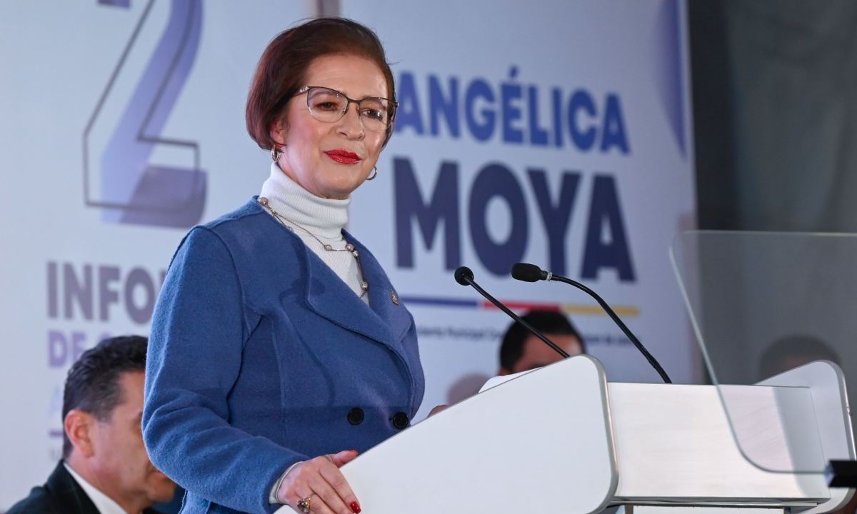 “Hoy tenemos un piso financiero más firme para recuperar Naucalpan”, aseguró Angélica Moya al rendir su Segundo Informe de Gobierno