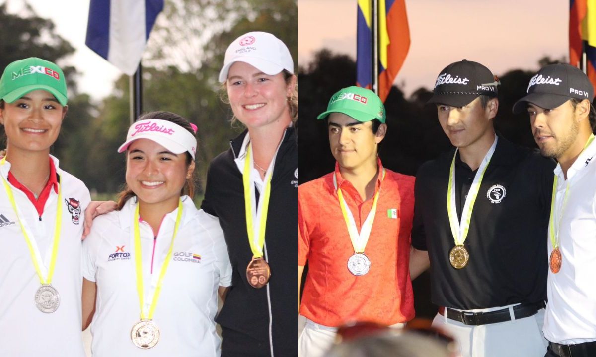 Suben a podio mexicanos en Abierto Sudamericano de golf