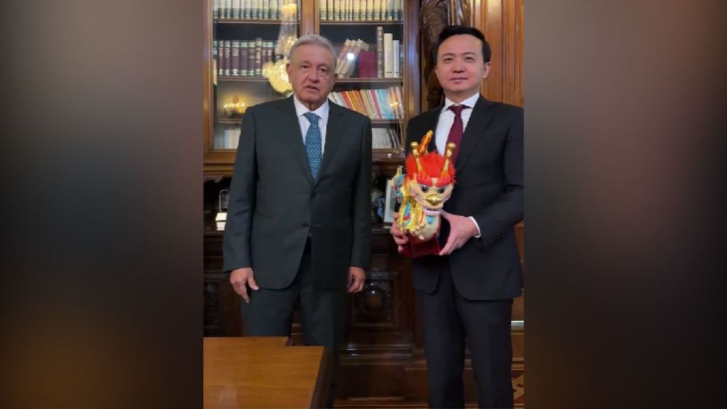 Son buenas las relaciones con China: AMLO tras recibir al embajador Zhang Run