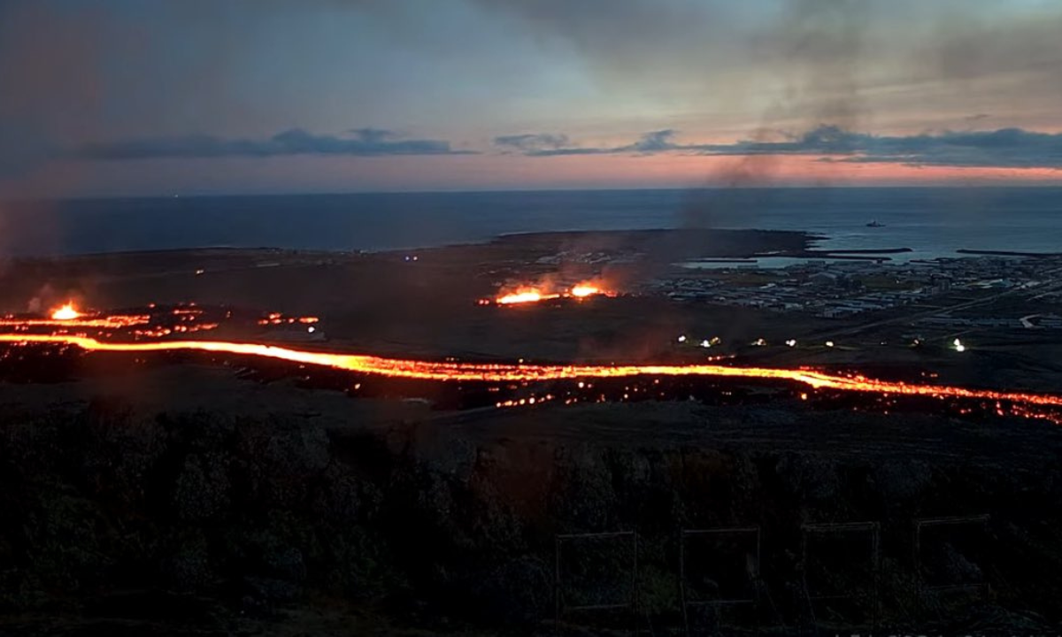 Erupción Islandia.
