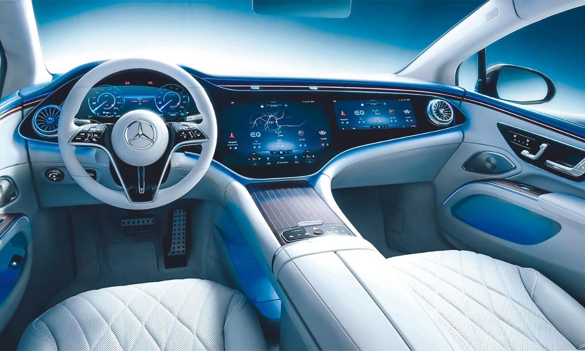 La MBUX Hyperscreen debutará con el Mercedes-Benz EQS, que es totalmente eléctrico y que combina inteligencia eléctrica y artificial