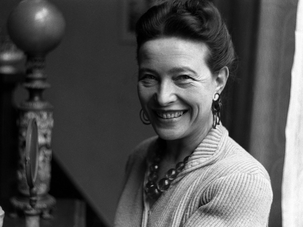 Simone de Beauvoir, a 125 años de su nacimiento.