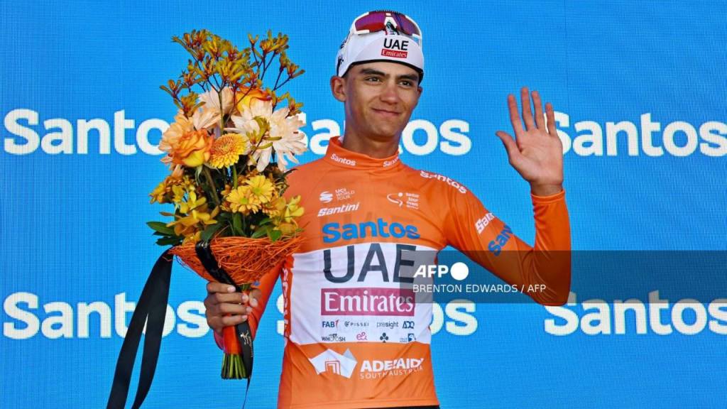 Finalizadas las seis etapas del Tour Down Under en Australia, el ciclista mexicano Isaac del Toro culminó entre los mejores clasificados