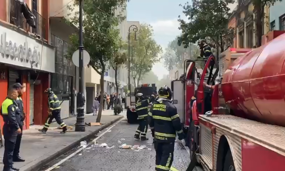 Incendio en Plaza de la Tecnología