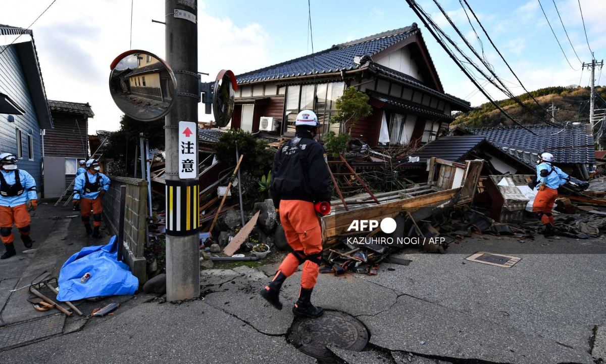 terremoto en Japón