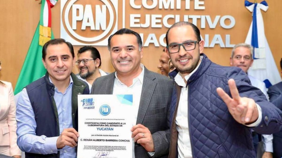 Aprueban PAN la candidatura de Renán Barrera para Yucatán