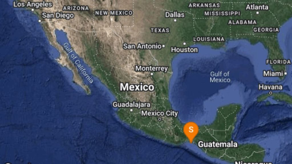 Se registra sismo de 4.0 de magnitud en Arriaga, Chiapas