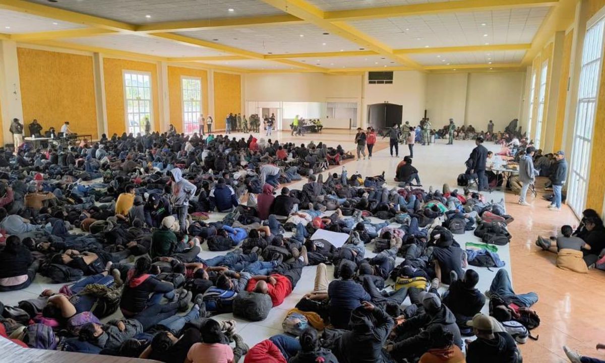 Defensa, Guardia Nacional y gobierno de Tlaxcala rescatan a más de 700 migrantes