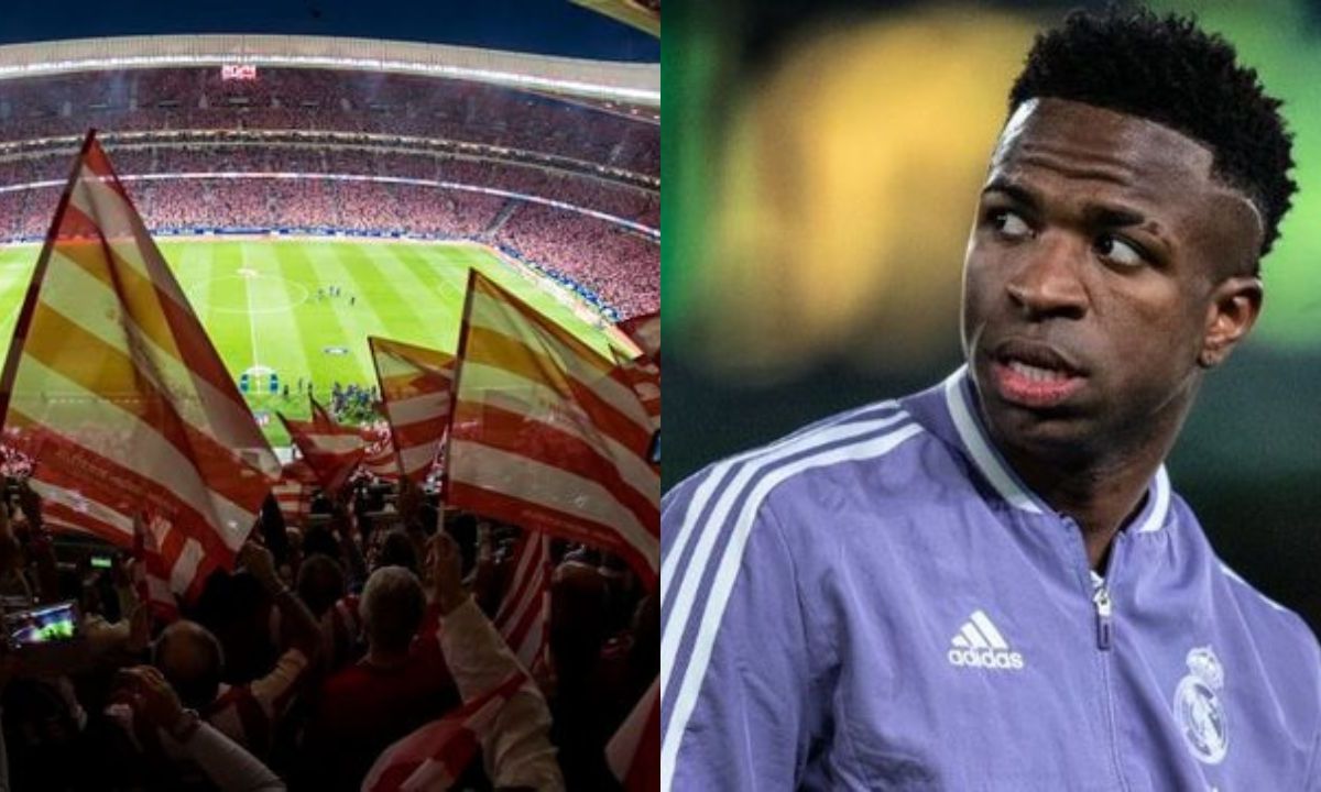 Aficionados del Atlético de Madrid lanzan cánticos racistas contra Vinicius Jr