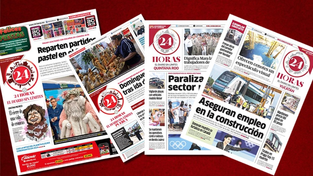 Foto: Diario 24 Horas / Cada Diario local se renovó y representará en su logotipo las edificaciones representativas de cada entidad.