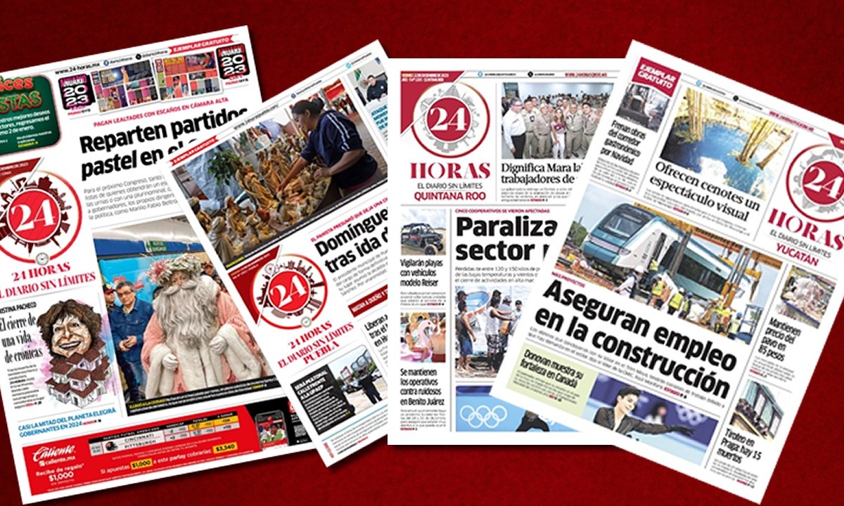 Foto: Diario 24 Horas / Cada Diario local se renovó y representará en su logotipo las edificaciones representativas de cada entidad.