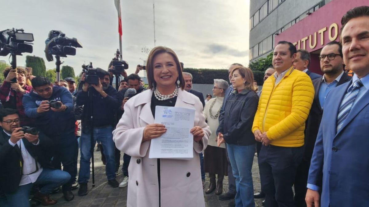 Gálvez acusó que los gobernadores de Morena están metidos en la precampaña de Claudia Sheinbaum y usan dinero público, recursos y personal