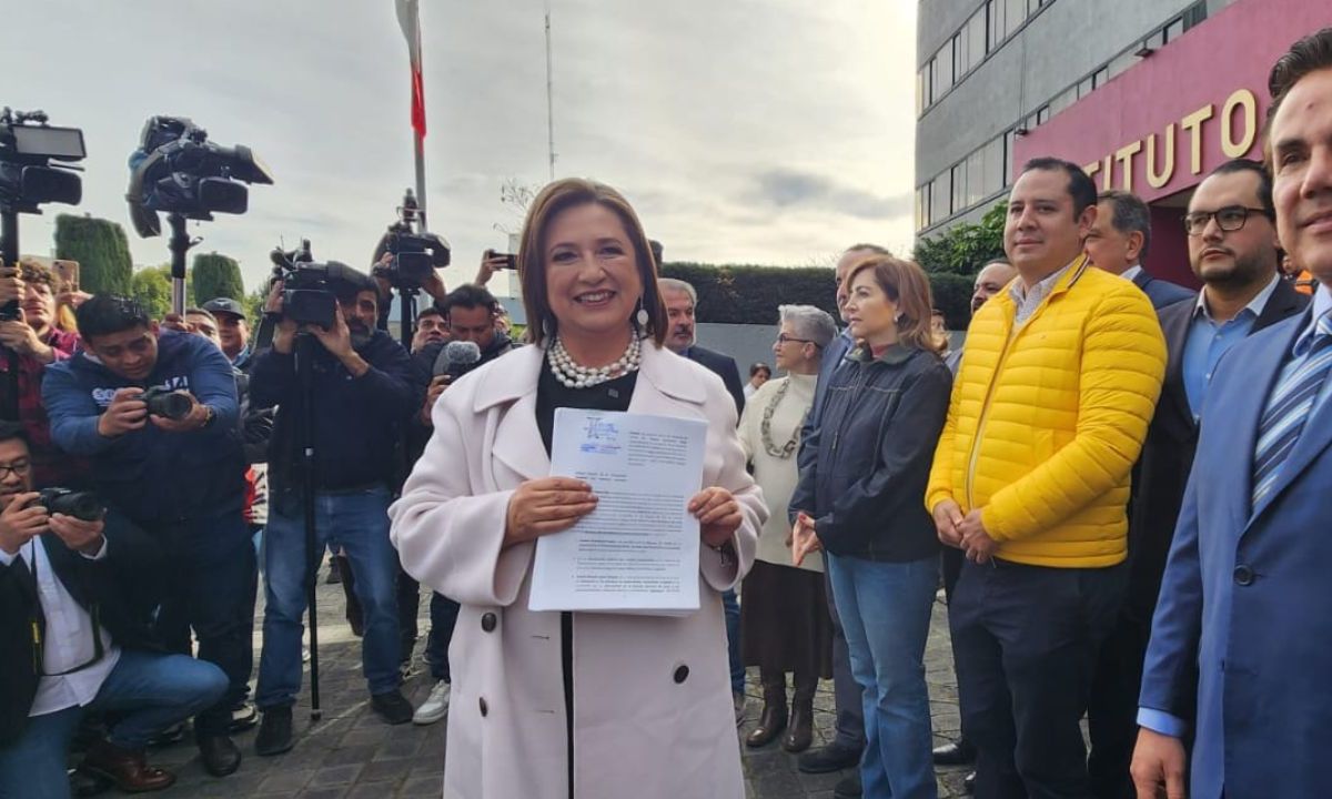 Gálvez acusó que los gobernadores de Morena están metidos en la precampaña de Claudia Sheinbaum y usan dinero público, recursos y personal
