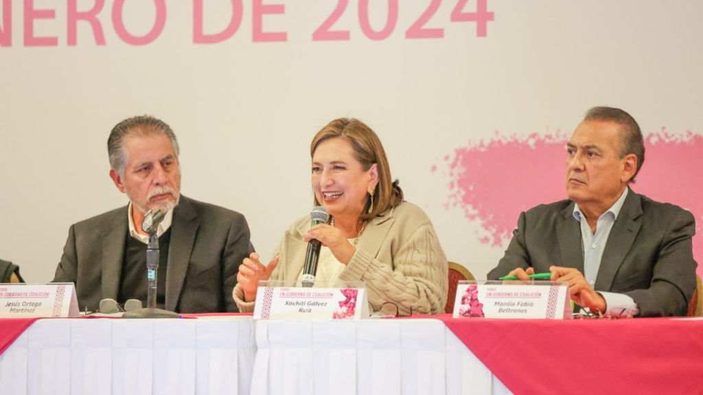 La abanderada presidencial del PAN, PRI y PRD, Xóchitl Gálvez, escribió en sus redes sociales una carta de amor a México.