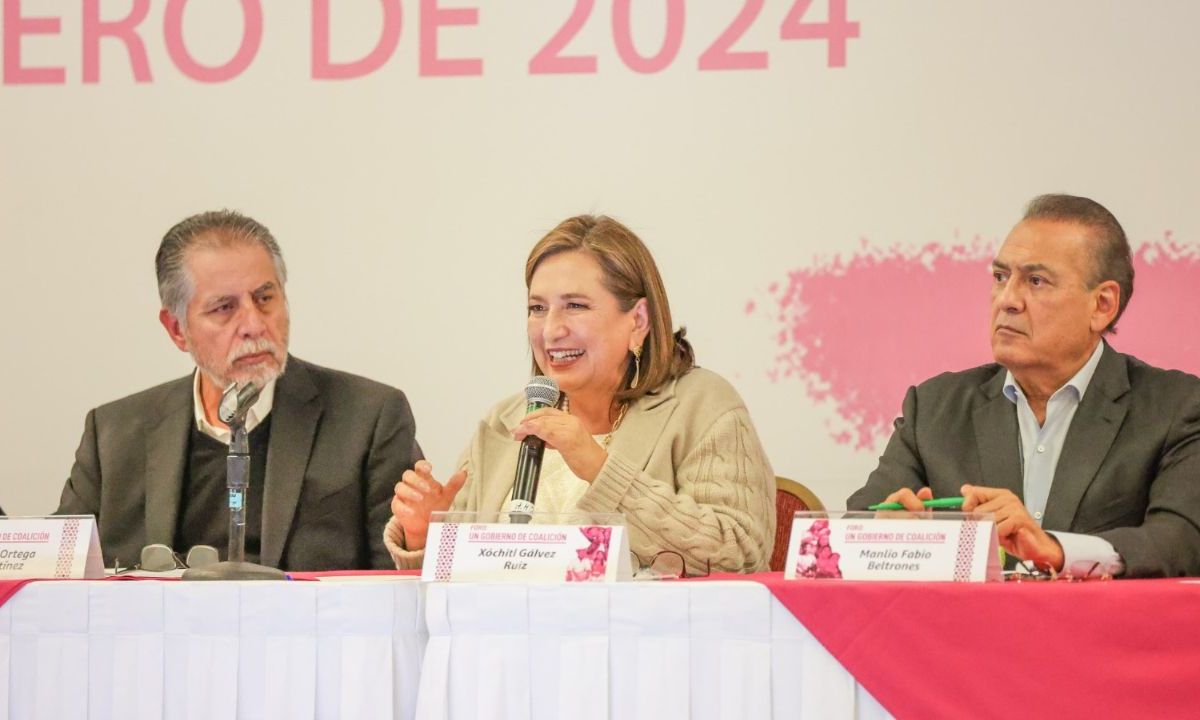 La abanderada presidencial del PAN, PRI y PRD, Xóchitl Gálvez, escribió en sus redes sociales una carta de amor a México.