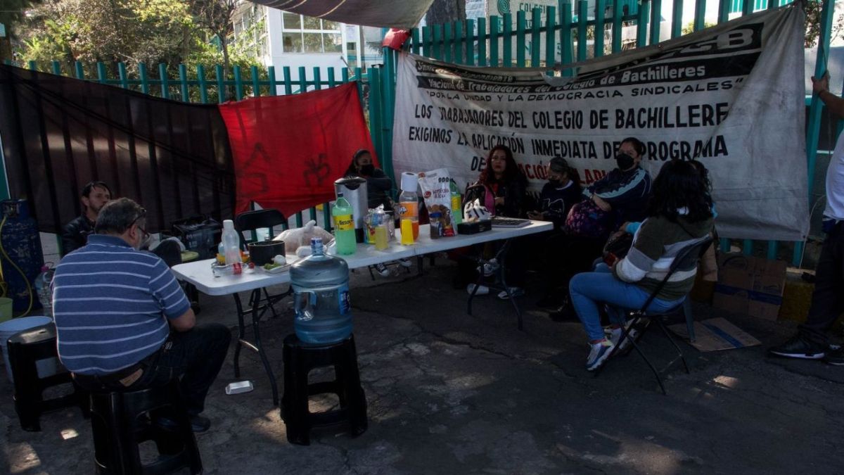 Foto:Cuartoscuro|Se levanta huelga en el Colegio de Bachilleres; duró 50 días