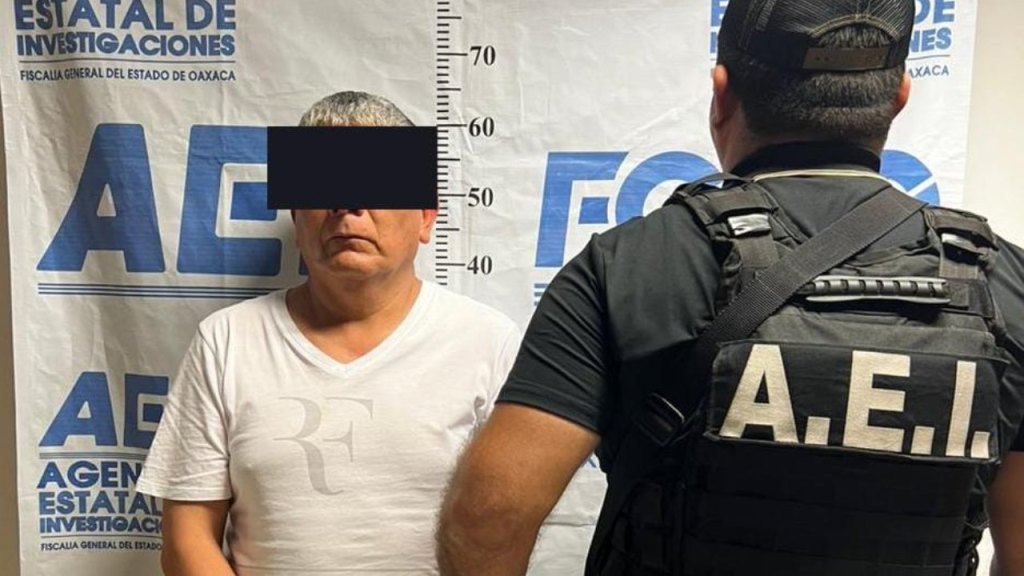 La Fiscalía General del Estado de Oaxaca detuvo a Humberto "N", socio de Billy Álvarez en la Cooperativa Cruz Azul.