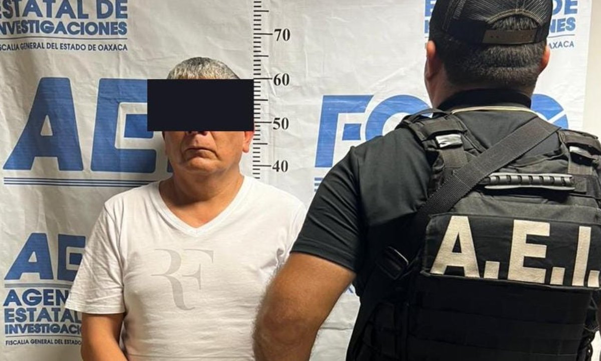 La Fiscalía General del Estado de Oaxaca detuvo a Humberto "N", socio de Billy Álvarez en la Cooperativa Cruz Azul.