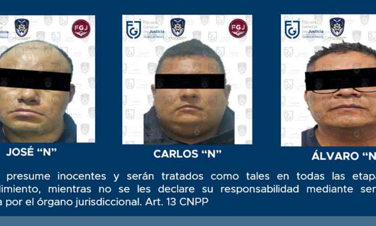 Un juez de control vinculó a proceso a tres policías del municipio de Ecatepec, por su presunta participación en un secuestro exprés