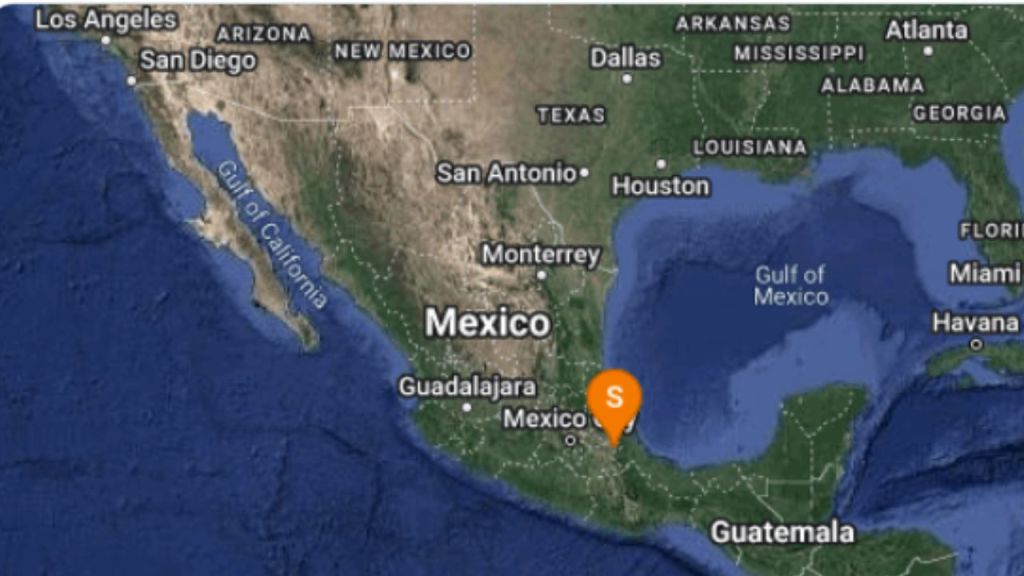 Foto: Sismológico Nacional|Se registra sismo de magnitud 4.3 Ciudad Serdán, Puebla
