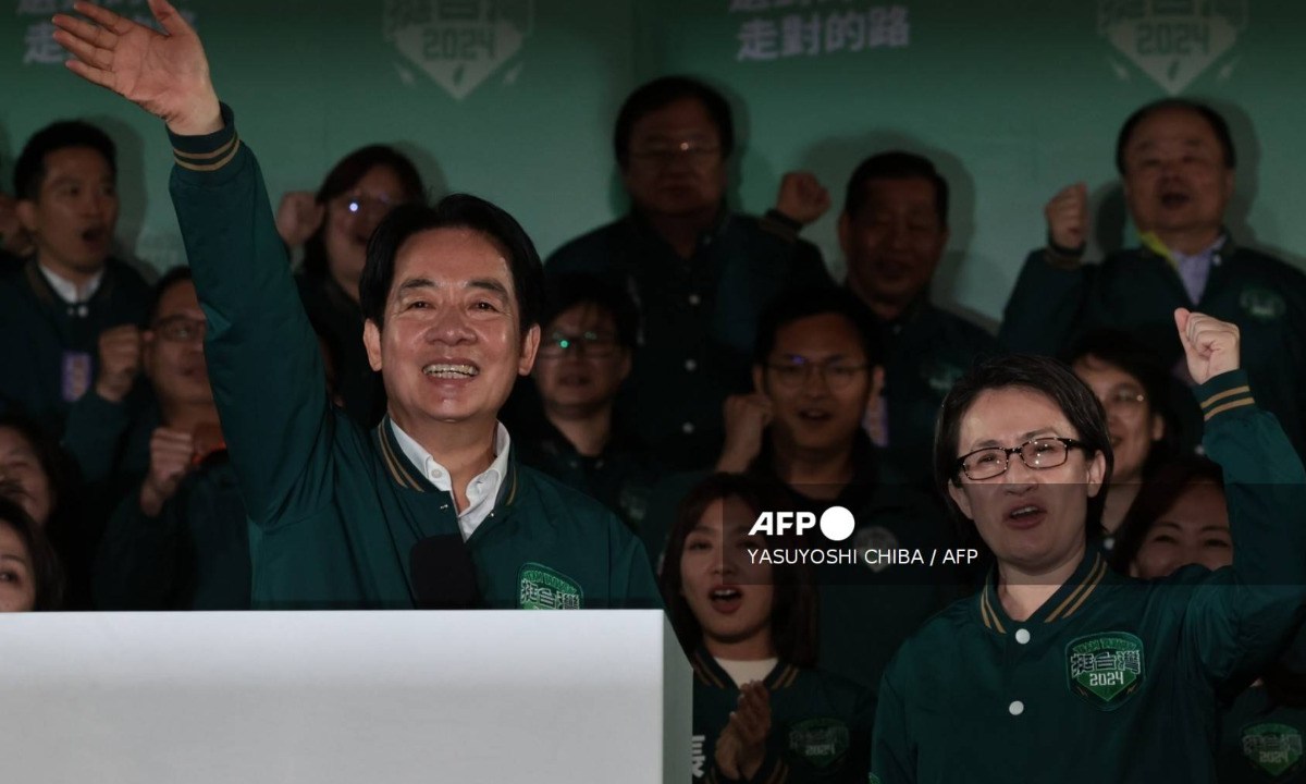 Lai Ching-te ganó este sábado las elecciones presidenciales en Taiwán y prometió defender la isla de las "intimidaciones" de China