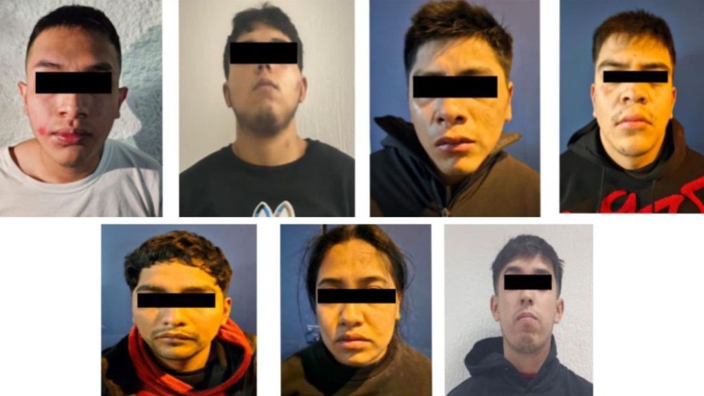 En acciones simultáneas, policías de la CDMX detuvieron a siete presuntos integrantes de "La Unión Tepito"