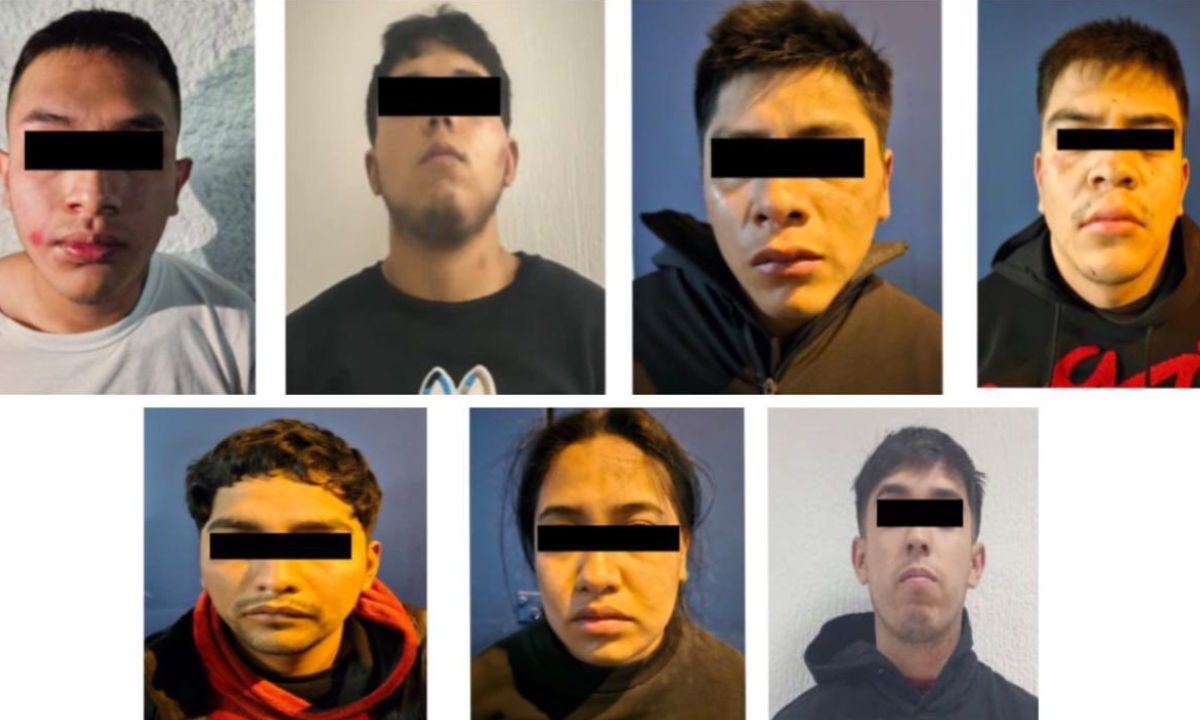 En acciones simultáneas, policías de la CDMX detuvieron a siete presuntos integrantes de "La Unión Tepito"