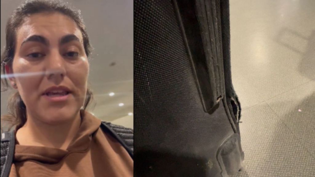 Aeroméxico rompe el estuche del arco de la atleta Alejandra Valencia