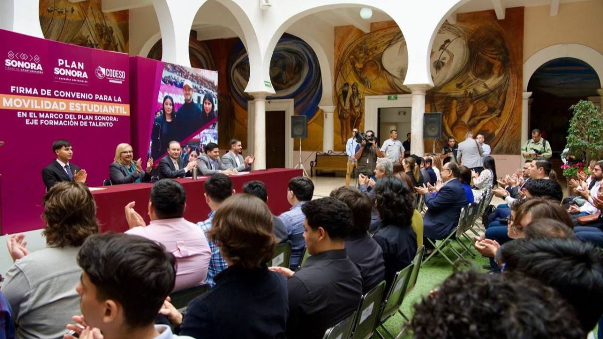 Sonora firma convenio de Colaboración para la Movilidad Estudiantil: Eje Formación de Talento