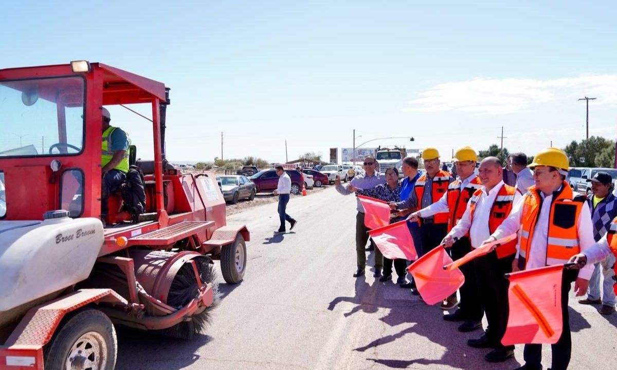 El mandatario estatal arrancó la obra de modernización de carretera Puerto Peñasco-Golfo de Santa Clara-San Luis Río Colorado